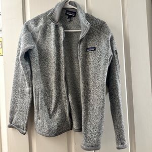 Patagonia grey zip